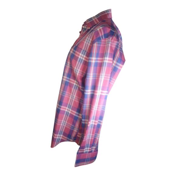 Vintage Chaps Ralph Lauren Plaid Button Down Shirt S - Picture 2 of 6